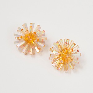 Dandelion - orange,귀걸이,아크릴귀걸이,마이부