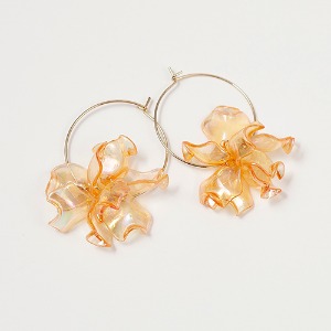 Blossom - orange,귀걸이,아크릴귀걸이,마이부